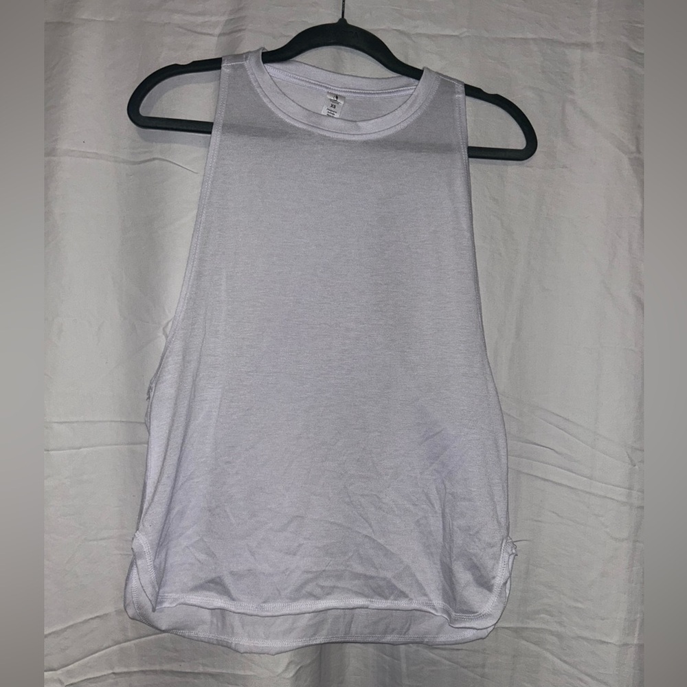 Icyzone White Racerback Shirt